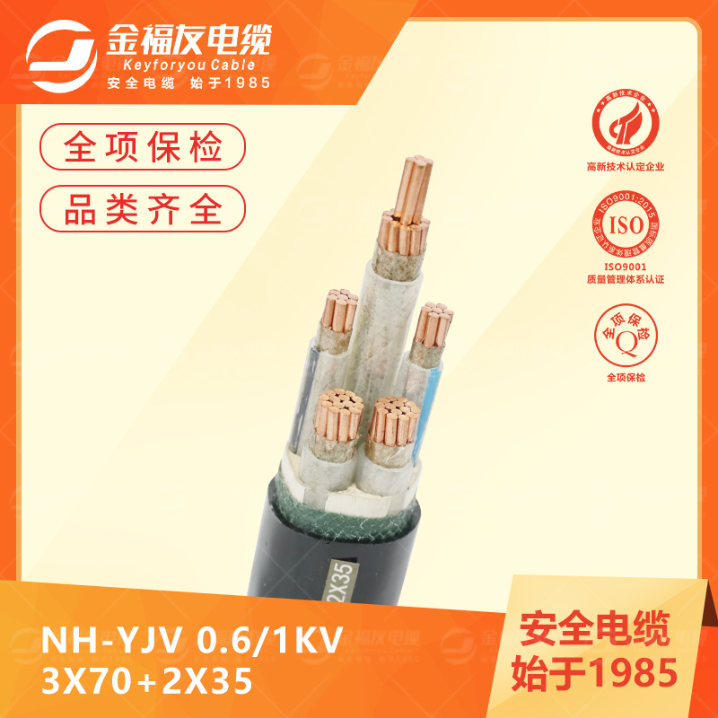 金福友產品-6.4-NH-YJV-0.6-1kV-3X70+2X35
